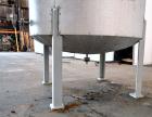 Used Arrow Tank & Engineering Pressure Tank, 1200 Gallons, 304L Stainless Steel, Vertical. Approximate 66” diameter x 75” straight side, dished top and bottom. Internal rated Full Vacuum & 50psi at -...