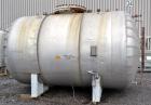 Used- 4700 Gallon Stainless Steel Arrow Tank & Engineering Pressure Tank