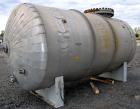 Used Arrow Tank & Engineering Pressure Tank, 4000 Gallons, 304L Stainless Steel, Horizontal. Approximate 84” diameter x 149” straight side, dished heads. Internal rated 50 psi & Full Vacuum at -20 to...