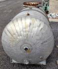 Used Arrow Tank & Engineering Pressure Tank, 4000 Gallons, 304L Stainless Steel, Horizontal. Approximate 84” diameter x 149” straight side, dished heads. Internal rated 50 psi & Full Vacuum at -20 to...