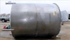 Used Approximately 4,000 gallon Bright Sheet Metal Tank.