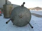 USED: Blaw Knox 1250 gallon stainless steel vertical tank. 60