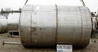 USED: Brighton Corp pressure tank, 4000 gallon, 316L stainless steel, vertical. 96