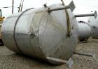 USED: Brighton Corp pressure tank, 4000 gallon, 316L stainless steel, vertical. 96
