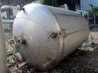 Used Buffalo Pressure Tank, 4,000 Gallon, 304 Stainless Steel, Vertical. Approximate 96