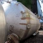 Used- Buffalo Pressure Tank, 4,000 Gallon, 304 Stainless Steel, Vertical. Approximate 96