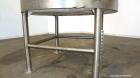 Used C.E. Howard Tank, 1000 Gallon, 304 Stainless Steel, Vertical. 66