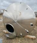 Used Tank, 2000 gallon, Stainless steel.