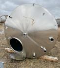 Used-Tank, 2000 gallon, Stainless steel.