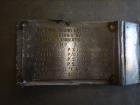 Used Central Fabrications Inc. Tank, Approximate 1,500 Gallon, 316 Stainless St