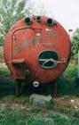 Used Cherry Burrell Tank, 1500 Gallon, Stainless Steel, Horizontal. 72