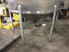 Used Cherry Burrell 3000 Gallon Sanitary Stainless Steel Storage Tank. Model/Serial Number - 3000 CVS 87 3022. Approx. 6'6