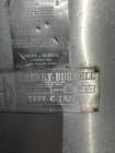 Used Cherry Burrell Model CV- 3000 Gallon Stainless Steel Vertical Tank. Approx. 95