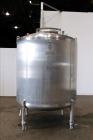 Used Cherry Burrell Type C Tank, Model CVS, 1,000 Gallon, 304 Stainless Steel, Vertical. Approximately 64