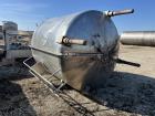 Cherry Burrell Model CV 2,000 Gallon Stainless Steel Vertical Tank