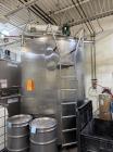 Used Cherry Burrell 2,000 Gallon Jacketed Batch Processor | Stainless Steel Agitated Mixing Tank