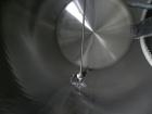 Used Cherry Burrell Storage Tank, 3000 gallon, model GHW, 304 stainless steel, horizontal. 84