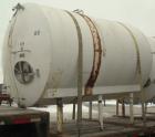 Used Cherry Burrell Storage Tank, 3000 gallon, model GHW, 316 stainless steel, horizontal. 84'' diameter x 108'' straight side, dished heads. Insulated with carbon steel sheathing. 1/4 channel jacket...