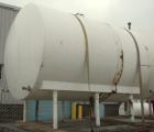 Used- Cherry Burrell Storage Tank, 3000 gallon, 304 stainless steel, horizontal. 84'' diameter x 108'' straight side, dished...