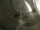 Used Cherry Burrell Storage Tank, 3000 gallon, 304 stainless steel, horizontal. 84'' diameter x 108'' straight side, dished heads. Insulated with carbon steel sheathing. 1/4 Channel jacket on partial...