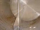 USED:Cherry Burrell kettle, 2000 gallon, stainless steel, horizontal.Approx 84