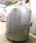 Used Cherry-Burrell 1,000-Gallon Sanitary Jacketed Stainless Steel Mix Tank | Food-Grade Heated Vessel