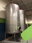 Used- 2200 Gallon Vertical Stainless Steel Tank