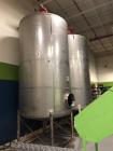 Used- 2200 Gallon (Approximately) Vertical Stainless Steel Tank