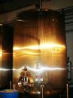 Used Cherry Burrell 3,700 Gallon Top Agitated Mixing Tank. Single wall top agitated mixing tank with dual CIP spray ball and dual agitators on shaft. Dish top and dish bottom with 4