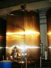 Used Cherry Burrell 3,700 Gallon Top Agitated Mixing Tank. Single wall top agitated mixing tank with dual CIP spray ball and dual agitators on shaft. Dish top and dish bottom with 4