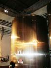 Used Cherry Burrell 3,700 Gallon Top Agitated Mixing Tank. Single wall top agitated mixing tank with dual CIP spray ball and dual agitators on shaft. Dish top and dish bottom with 4
