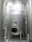 Used Cherry Burrell Stainless Steel Tank with type C side agitator, 9'6