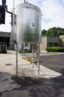 Used-Cherry Burrell Approximately 1,200 Gallon Stainless Steel Jacketed Vertical