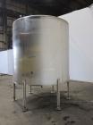 Used Cherry-Burrell Tank, 2000 Gallon, 316 Stainless Steel, Vertical. 84