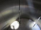 Used Cherry-Burrell Tank, 2000 Gallon, 316 Stainless Steel, Vertical. 84