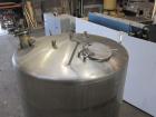 Used Cherry-Burrell Tank, 2000 Gallon, 316 Stainless Steel, Vertical. 84
