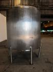 Used Cherry-Burrell Tank, 2000 Gallon, 316 Stainless Steel, Vertical. 84