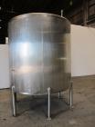 Used Cherry-Burrell Tank, 2000 Gallon, 316 Stainless Steel, Vertical. 84
