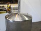 Used Cherry-Burrell Tank, 2000 Gallon, 316 Stainless Steel, Vertical. 84