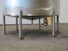 Used Cherry-Burrell Tank, 2000 Gallon, 316 Stainless Steel, Vertical. 84