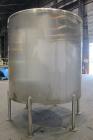 Used- Cherry-Burrell Tank, 2000 Gallon, 316 Stainless Steel, Vertical. 84