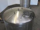 Used Cherry-Burrell Tank, 2000 Gallon, 316 Stainless Steel, Vertical. 84