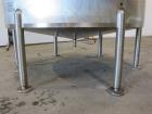 Used- Cherry-Burrell Tank, 2000 Gallon, 316 Stainless Steel, Vertical. 84