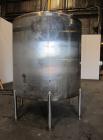 Used Cherry-Burrell Tank, 2000 Gallon, 316 Stainless Steel, Vertical. 84