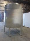 Used Cherry-Burrell Tank, 2000 Gallon, 316 Stainless Steel, Vertical. 84