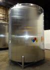 Used Cherry Burrell Tank, 4,500 Gallon, 316 Stainless Steel, Vertical.