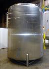 Used Cherry Burrell Tank, 4,500 Gallon, 316 Stainless Steel, Vertical.