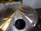 Used Cherry Burrell Tank, 4,500 Gallon, 316 Stainless Steel, Vertical.