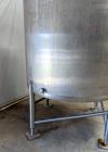 Used Cherry Burrell 1,000 Gallon Stainless Steel Tank, Vertical. Approximate 60