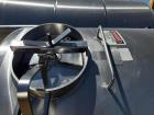 Used 1,500 Gallon Cherry-Burrell Vertical Stainless Steel Tank – Side Manway, Spray Ball, Lifting Lugs
